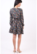 Rochie Only Onlova Wrap Black New Little Bloom